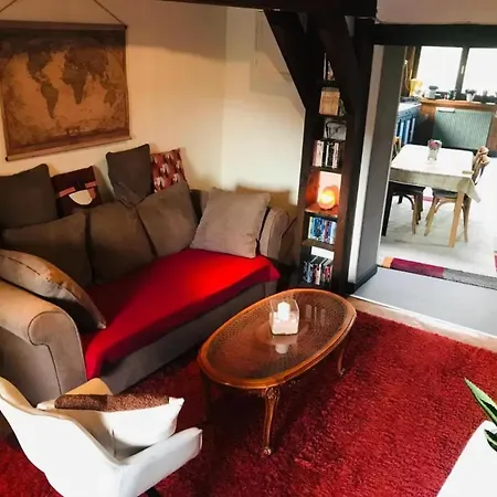 Family Home In Thon, Garden And Terrace 100 M² Nameche