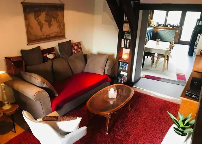 Family Home In Thon, Garden And Terrace 100 M² Nameche